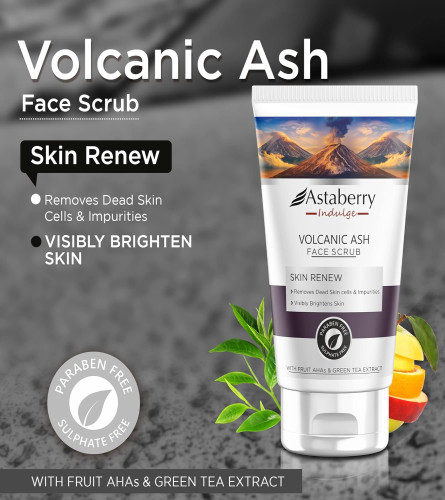 Exfoliante facial de ceniza volcánica Astaberry Indulge