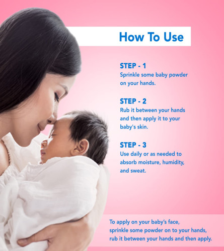 The Moms Co. Talc-Free 100% Natural Baby Powder with Corn Starch