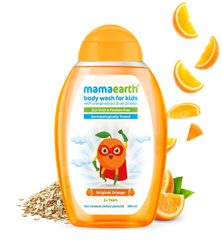 Mamaearth Original Body Wash For Kids With Oat Protein – 300 Ml