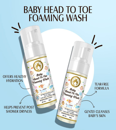 Mom & World Head-To-Toe Baby Foaming Wash