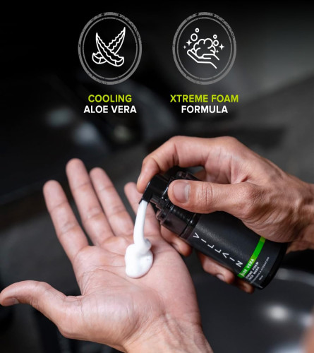 Jabón facial en espuma Villain Xtreme con aloe vera | 100 ml (paquete de 2) envío gratis
