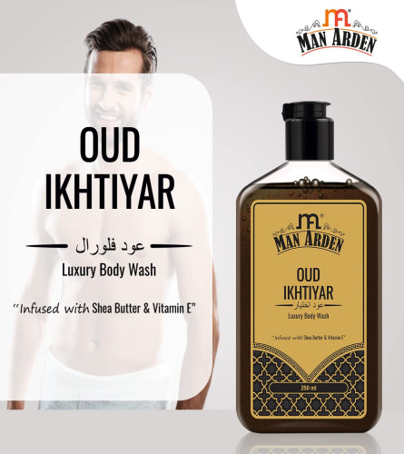 Jabón corporal de lujo Man Arden Oud Ikhtiyar