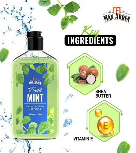 Jabón corporal de lujo Man Arden Fresh Mint