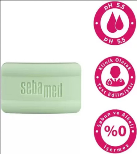 Sebamed Imported Men and Women feuchtigkeitsspendender Reinigungsriegel 100 gm (5er-Pack) Kostenloser Versand