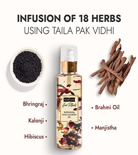 Kapiva Bhringraj Haarpflegeöl 200 ml (Kostenloser Versand)