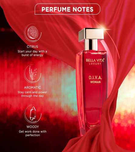 Bella Vita Luxury DIVA Eau De Parfum Perfume para Mujer