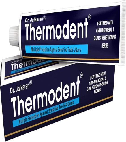 Dr. Jaikaran Thermodent Pasta de dientes para el cuidado sensible