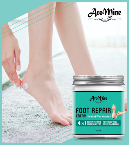 Crema para el cuidado de los pies Aromine para la reparación del talón
