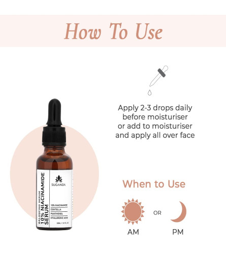 SUGANDA SKINCARE Suero facial para pieles grasas