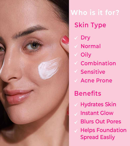 PRAUSH (anteriormente Plume) Base humectante e hidratante Silk Blur
