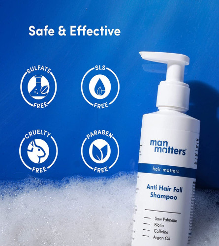 Man Matters Champú anticaída bloqueador Double Dht