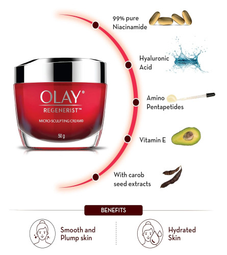 Olay Crema de día Regenerist Micro Sculpting para todo tipo de piel