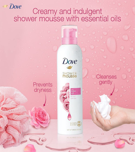 Dove Cremiges Dusch- und Rasiermousse 200 ml (Kostenloser Versand)
