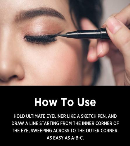 Colorbar Ultimate Matte finish Eye Liner, Black, 1ml ( Free Shipping )