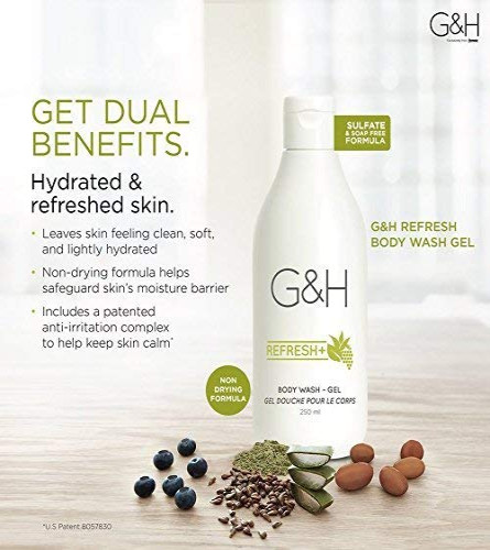 Amway Ernährung G und H Nähren Körperwaschgel 250 ml (Kostenloser Versand)