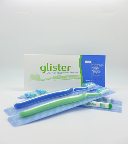 Amway Glister Advanced Zahnbürste für Erwachsene – Mehrfarbig (8er-Pack)