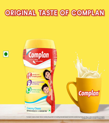 Complan Ernährungs- und Gesundheitsgetränk Creamy Classic Krug 500 gm