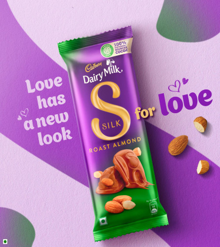 Cadbury Dairy Milk Silk Roast Almonds Schokoriegel 143 gm (3er-Pack)
