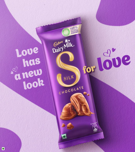 Cadbury Dairy Milk Silk Chocolate Bar, 60 g ( Free Shipping )