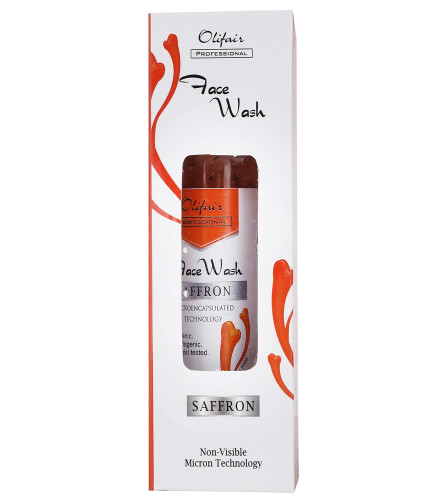 Olifair Safran-Gesichtswaschmittel, seifen- und ölfrei 120 ml (Kostenloser Versand)