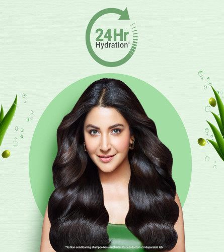 Dabur Vatika Champú Hidratante Intenso Aloe Vera y Oliva