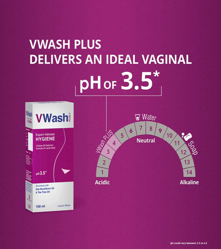 VWash Plus Expert Intimhygienewaschmittel für Frauen 100 ml (2er-Pack) Kostenloser Versand