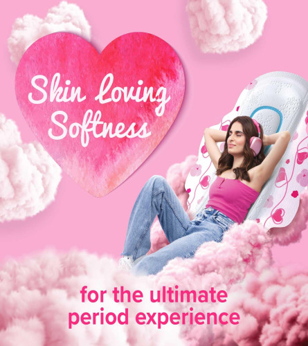 Whisper Ultra Skinlove weiche Damenbinden für Damen (30er-Pack) Kostenloser Versand