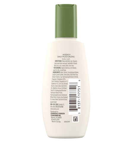 Aveeno Daily Moisturizing Body Wash 2 oz (Free Shipping)