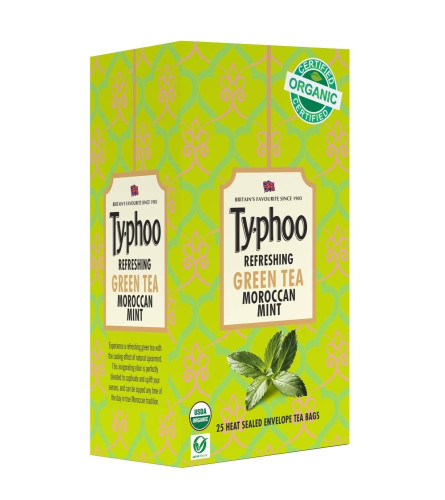 Typhoo-Grüntee, marokkanische Minze 25 Stück (2er-Pack) Kostenloser Versand