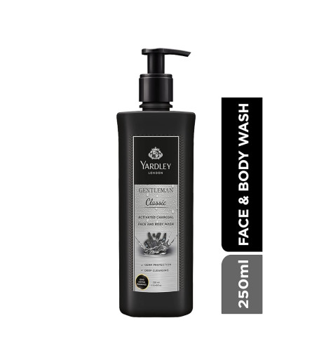 Yardley London Gentleman Classic, Face and Body wash for Men, 250ml (Free Shipping)