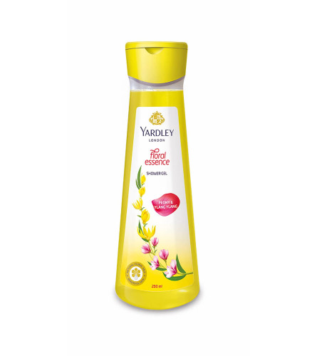 Yardley London Floral Essence Shower Gel, Peony & Ylang Ylang, Body Wash (250 ml) With Shower Cap (Free Shipping)