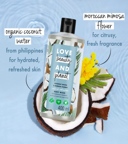love-beauty-planet-refreshing-body-wash-400ml-with-natural-coconut-water-mimosa-flower-hydrating-sulfate-free-paraben-free-liquid-shower-gel-free-shipping-