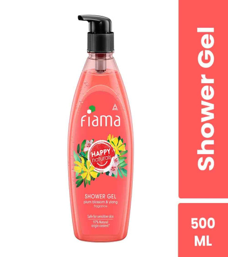 fiama-happy-naturals-shower-gel-plum-blossom-and-ylang-with-97-natural-origin-content-with-skin-conditioners-for-moisturized-skin-safe-on-sensitive-skin-bodywash-500ml-bottle-free-shipping-