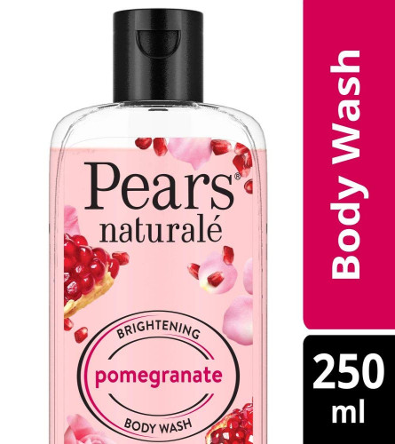 pears-naturale-brightening-pomegranate-body-wash-250-ml-100-natural-ingredients-liquid-shower-gel-with-rose-extract-for-glowing-skin--paraben-free-free-shipping-
