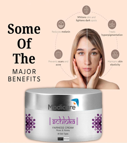 modicare-schloka-rose-honey-fairness-cream-northwoods-50ml-free-shipping-world-