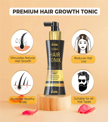 vcare-hair-growth-tonic-for-women-with-castor-oil-and-olive-leaf-extract-best-scalp-vitalizer-serum-for-all-hair-type-control-hair-fall-strengthens-hair-100ml-pack-of-1-free-shipping-