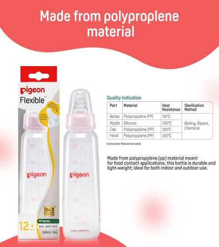 pigeon-peristaltic-baby-nursingfeeding-bottle-kpp-nipple-llfor-12-month-babiesbpa-freebps-freesquare-basepink240-ml-free-shipping-worldwide-