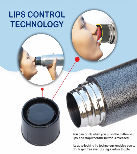 0spill-alpha-500-stainless-steel-vacuum-flask-500ml-ospill-water-bottle-auto-lid-locking-unique-technology-hot-cold-vacuum-flask-school-office-gym-car-thermos-antique-silver-free-shipping-worldwide-
