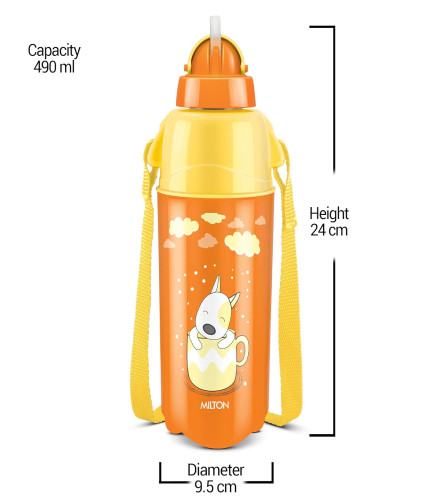 milton-kool-trendy-500-plastic-insulated-water-bottle-with-straw-for-kids-490-ml-orange-school-bottle-picnic-bottle-sipper-bottle-leak-proof-bpa-free-food-grade-easy-to-carry-free-shipping-worldwide-