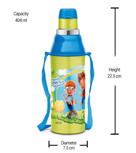 milton-kool-steelight-400-insulated-school-kids-bottle-with-inner-steel-404-ml-green-pack-of-1-free-shipping-worldwide-