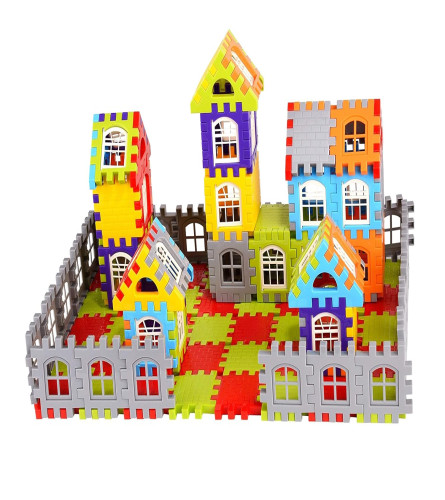adichai-150-pcs-including-attractive-windows-medium-sized-happy-home-house-building-blocks-with-smooth-rounded-edges-toys-for-kids-multicolour-free-shipping-worldwide-