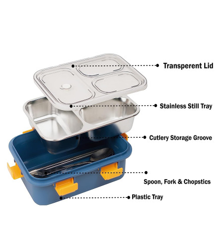 tec-tavakkal-lunch-box-3-compartment-leak-proof-bpa-free-stainless-steel-with-spoon-lunch-box-for-kids-lunch-box-for-school-office-with-a-fork-a-spoon-and-a-pair-of-chopsticks-random-color-free-shipping-worldwide-