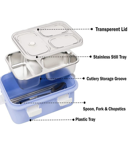wbd-lunch-box-3-compartment-leak-proof-bpa-free-stainless-steel-with-spoon-for-school-lunch-box-for-kids-lunch-box-with-a-fork-a-spoon-and-a-pair-of-chopsticks-random-color-free-shipping-worldwide-