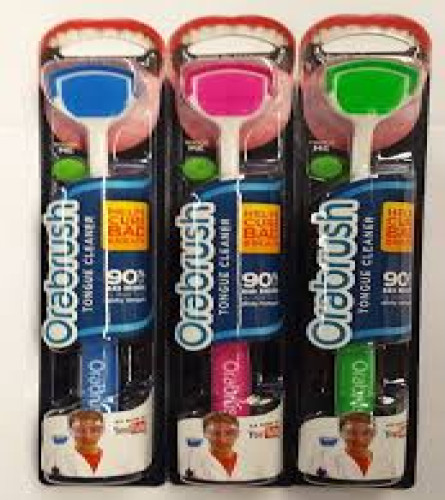 Orabrush Rubber Tongue Cleaner