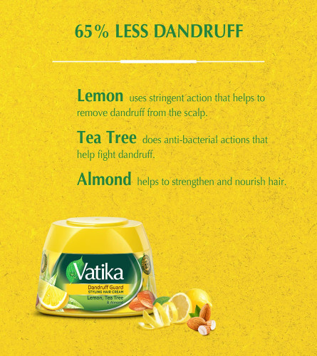 DABUR Vatika Naturals Dandruff Guard Styling Hair Cream