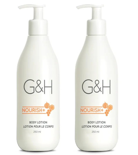 Amway G&H Nourish Body Lotion Pack of 2 250ml Each