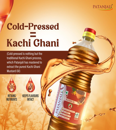 Patanjali Pure Mustard Oil 1l (free shipping)
