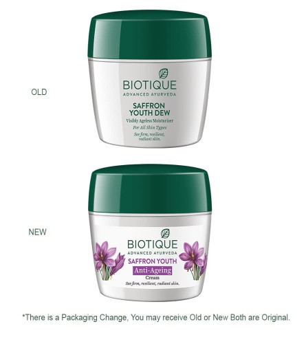 Biotique Saffron Youth Anti-Ageing Cream 175 gm