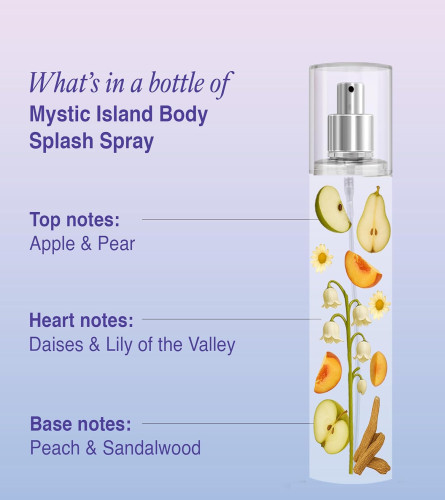 Layer’r Wottagirl Mystic Island Body Splash 135 ml (Pack of 2)