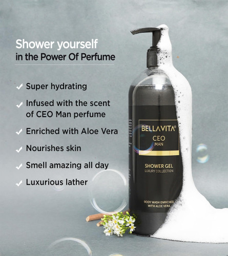 Bella Vita Luxury CEO MAN Body Wash Shower Gel for Men 500 ml